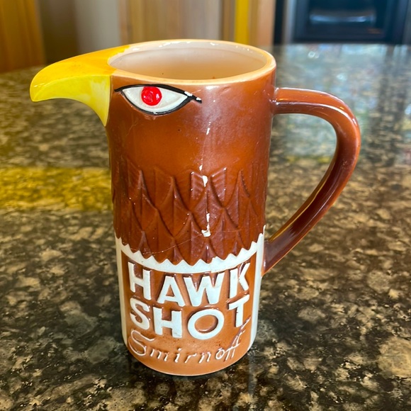 Smirnoff Vodka 1970 Vintage Hawk
Shot Tiki Style Mug - Picture 2 of 7